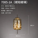 GobekUsa LED Starry Sky Pendant Lights Luxury Living Room Lamps
