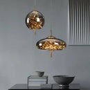 GobekUsa LED Starry Sky Pendant Lights Luxury Living Room Lamps
