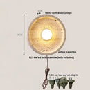 GobekUsa LED Stone Wall Lamp Modern Nordic Mirror Light for Home Decor