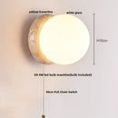 GobekUsa LED Stone Wall Lamp Modern Nordic Mirror Light for Home Decor