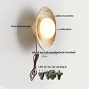 GobekUsa LED Stone Wall Lamp Modern Nordic Mirror Light for Home Decor