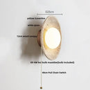GobekUsa LED Stone Wall Lamp Modern Nordic Mirror Light for Home Decor