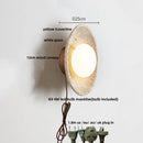 GobekUsa LED Stone Wall Lamp Modern Nordic Mirror Light for Home Decor