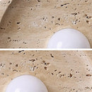 GobekUsa LED Stone Wall Lamp Modern Nordic Mirror Light for Home Decor
