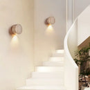 GobekUsa LED Stone Wall Lamp Sconce, Modern Nordic Design for Living Room, Coffee, Corridor
