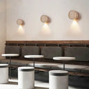 GobekUsa LED Stone Wall Lamp Sconce, Modern Nordic Design for Living Room, Coffee, Corridor
