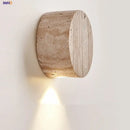 GobekUsa LED Stone Wall Lamp Sconce, Modern Nordic Design for Living Room, Coffee, Corridor