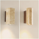 GobekUsa LED Stone Wall Sconce Wabi-sabi Retro Home Decor
