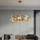 GobekUsa LED Straight Line Ceiling Chandeliers Modern Simplicity Pendent Light Fixtures
