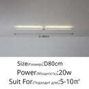 GobekUsa LED Strip Ceiling Light: Sleek Modern Design for Home Lighting Ambiance
