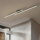 GobekUsa LED Strip Chandelier Modern Creative Ceiling Lamp for Aisle Corridor Balcony Lighting