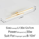 GobekUsa LED Strip Chandelier Modern Creative Ceiling Lamp for Aisle Corridor Balcony Lighting
