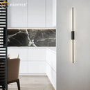 GobekUsa LED Strip Copper Wall Lamp for Living Room Bedroom Corridor Hallway