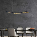 GobekUsa LED Strip Lights: Nordic Personality Hanging Lamps for Home, Office, and Cafe