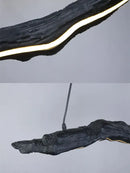 GobekUsa LED Strip Lights: Nordic Personality Hanging Lamps for Home, Office, and Cafe