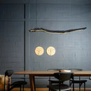 GobekUsa LED Strip Lights: Nordic Personality Hanging Lamps for Home, Office, and Cafe