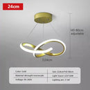 GobekUsa LED Strip Modern Pendant Light for Home Decor Fixtures