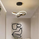 GobekUsa LED Strip Modern Pendant Light for Home Decor Fixtures