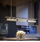 GobekUsa LED Strip Pendant Lights for Modern Home Dining