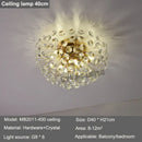 GobekUsa LED Sunflower Crystal Floor Lamp for Home Decor in Living Room or Bedroom