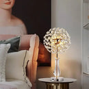 GobekUsa LED Sunflower Crystal Floor Lamp for Home Decor in Living Room or Bedroom