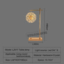 GobekUsa LED Sunflower Crystal Floor Lamp for Home Decor in Living Room or Bedroom