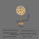 GobekUsa LED Sunflower Crystal Floor Lamp for Home Decor in Living Room or Bedroom