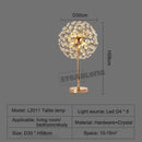 GobekUsa LED Sunflower Crystal Floor Lamp for Home Decor in Living Room or Bedroom