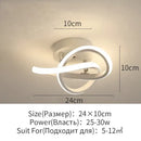 GobekUsa LED Surface Mounted Aisle Ceiling Lights for Home Lighting