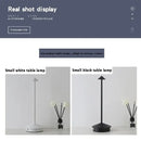 Minimalist metal led table lamp bedroom ambient night light by Decorbites