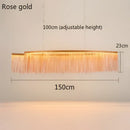 GobekUsa LED Tassel Chandeliers | Waterfall Hanging Pendant Light | Modern Art Decor Lighting