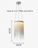 GobekUsa LED Tassel Chandeliers | Waterfall Hanging Pendant Light | Modern Art Decor Lighting