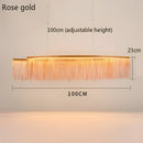 GobekUsa LED Tassel Chandeliers | Waterfall Hanging Pendant Light | Modern Art Decor Lighting