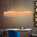 GobekUsa LED Tassel Chandeliers | Waterfall Hanging Pendant Light | Modern Art Decor Lighting