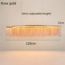 GobekUsa LED Tassel Chandeliers | Waterfall Hanging Pendant Light | Modern Art Decor Lighting
