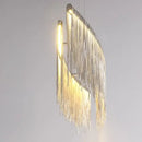 GobekUsa LED Tassel Chandeliers | Waterfall Hanging Pendant Light | Modern Art Decor Lighting