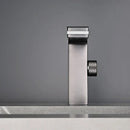 GobekUsa LED Temperature Display Basin Faucet with LCD Screen, Cold Hot Mixer Sink Tap