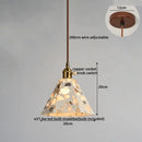 GobekUsa LED Terrazzo Pendant Lights for Corridor, Bedroom, Living Room - Japanese Style Lighting