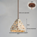 GobekUsa LED Terrazzo Pendant Lights for Corridor, Bedroom, Living Room - Japanese Style Lighting