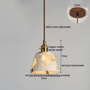 GobekUsa LED Terrazzo Pendant Lights for Corridor, Bedroom, Living Room - Japanese Style Lighting