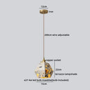 GobekUsa LED Terrazzo Pendant Lights for Corridor, Bedroom, Living Room - Japanese Style Lighting