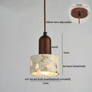 GobekUsa LED Terrazzo Pendant Lights for Corridor, Bedroom, Living Room - Japanese Style Lighting