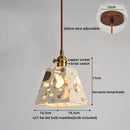 GobekUsa LED Terrazzo Pendant Lights for Corridor, Bedroom, Living Room - Japanese Style Lighting