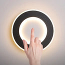 GobekUsa LED Touch Switch Wall Light, Modern Bedroom Bedside Lamp, 15W