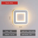 GobekUsa LED Touch Switch Wall Light, Modern Bedroom Bedside Lamp, 15W