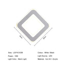 GobekUsa LED Touch Switch Wall Light, Modern Bedroom Bedside Lamp, 15W