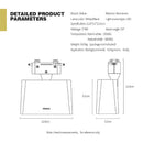 GobekUsa LED Track Light for Commercial & Home Use
