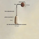GobekUsa LED Travertine Stone Wall Lamp - Modern Nordic Stair Light
