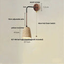 GobekUsa LED Travertine Stone Wall Lamp - Modern Nordic Stair Light