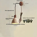 GobekUsa LED Travertine Stone Wall Lamp - Modern Nordic Stair Light